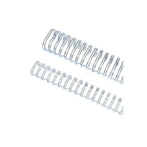 Wire-o Garra Duplo Anel 7/8" para 180 fls Carta 2x1 Prata(Silver) 50 und
