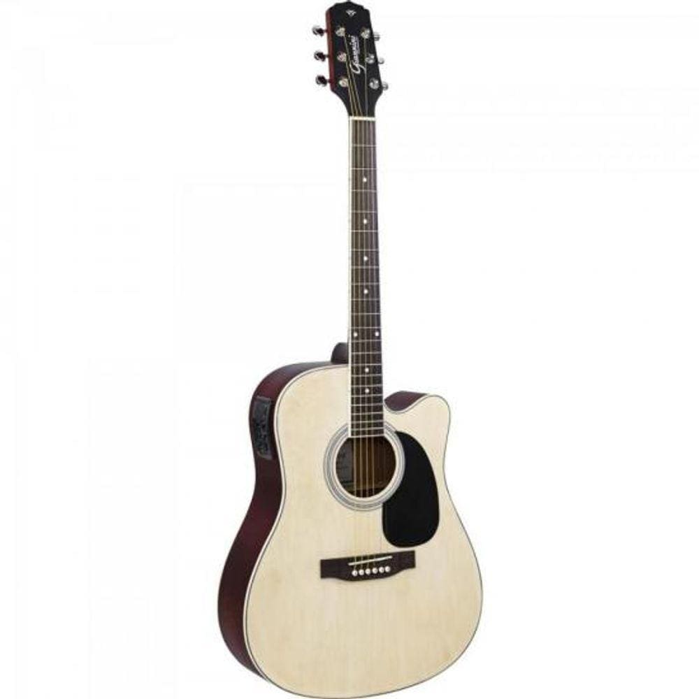 Violao Eletroacustico Dreadnought ACO GDC-1 CEQ Natural Satin Giannini