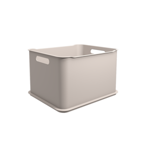 Cesta Organizadora Ultra Coza Fit 38 x 31,6 x 23,4 cm Light Gray