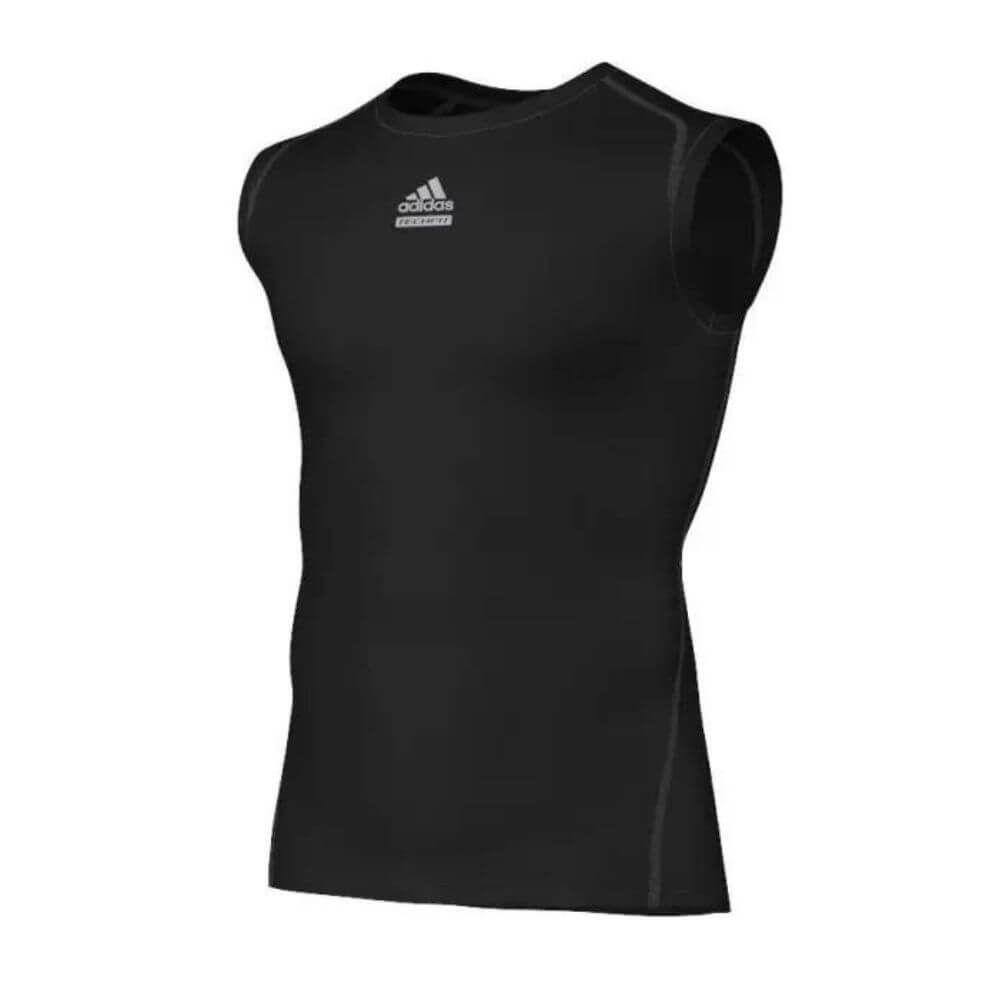 Camiseta Regata adidas De Compressão Térmica Academia P92294 - Cor: Preto | Tamanho: M