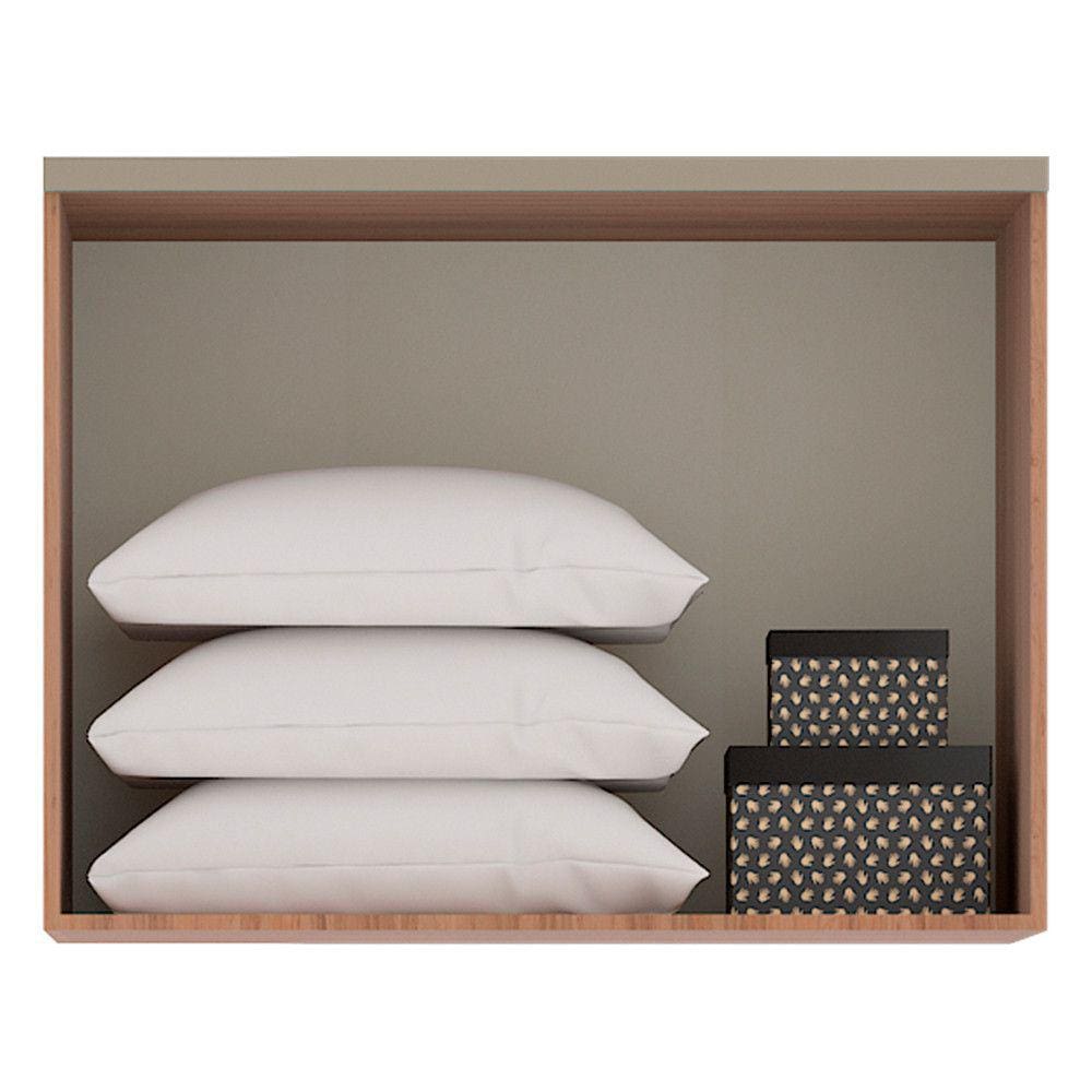 Maleiro Closet sem Porta Ponte Solteiro 95cm Connect Luciane Móveis