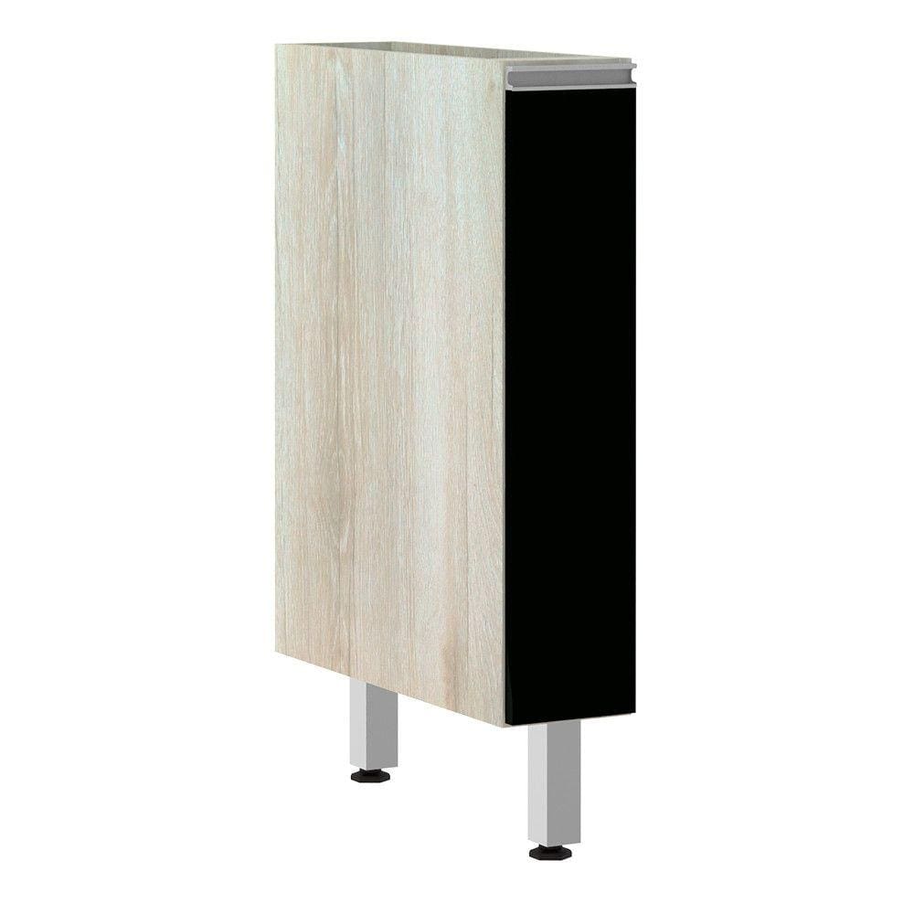 Balcão de Cozinha sem Tampo 15cm 1 Porta Lis Luciane Móveis