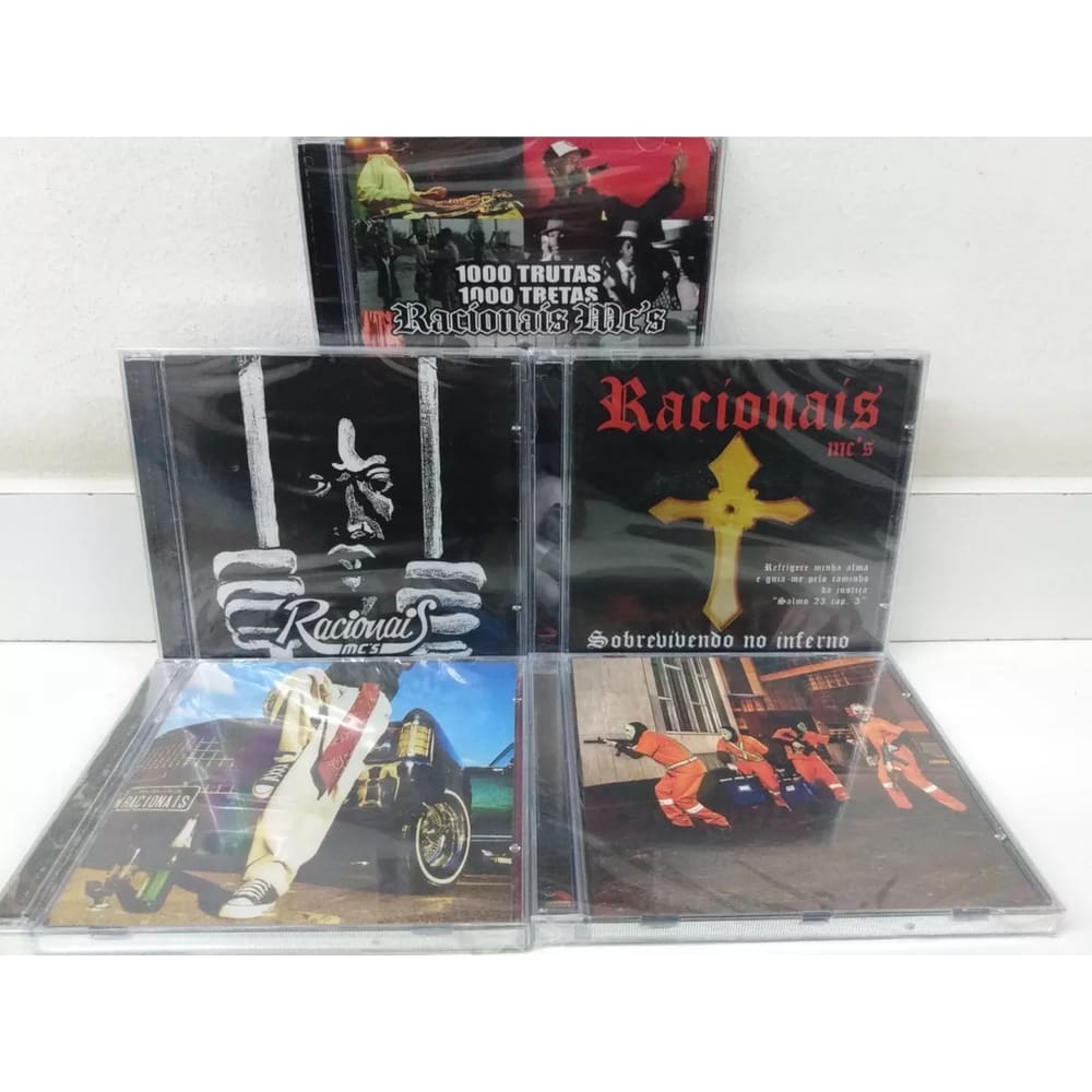 Racionais Mc`s - 1 Cd Duplo + 4 Cds
