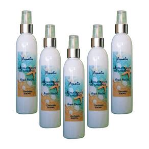 Kit 5 Aromatizador Ambientes Aroma Acqua Marine Frasco 200ml