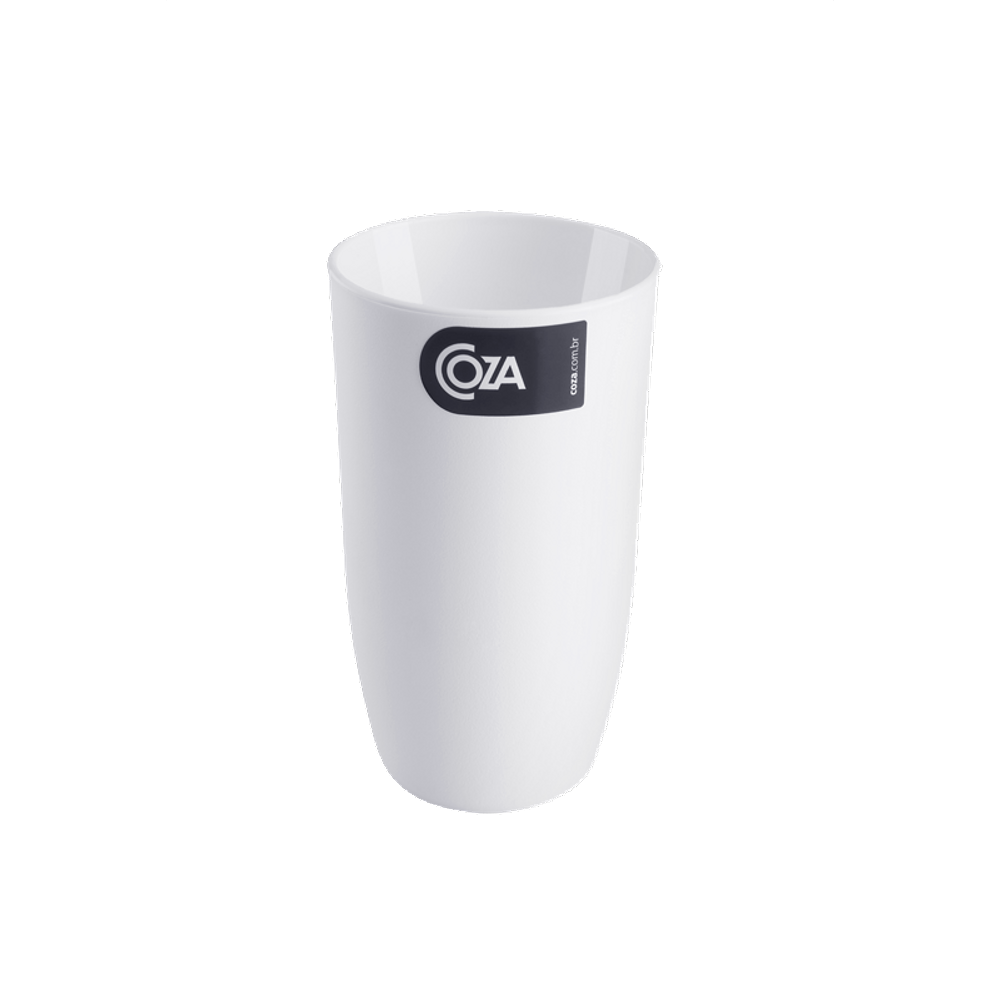 Copo Alto Coza Cozy 7,3 x 7,3 x 13,1 cm 400 ml Branco