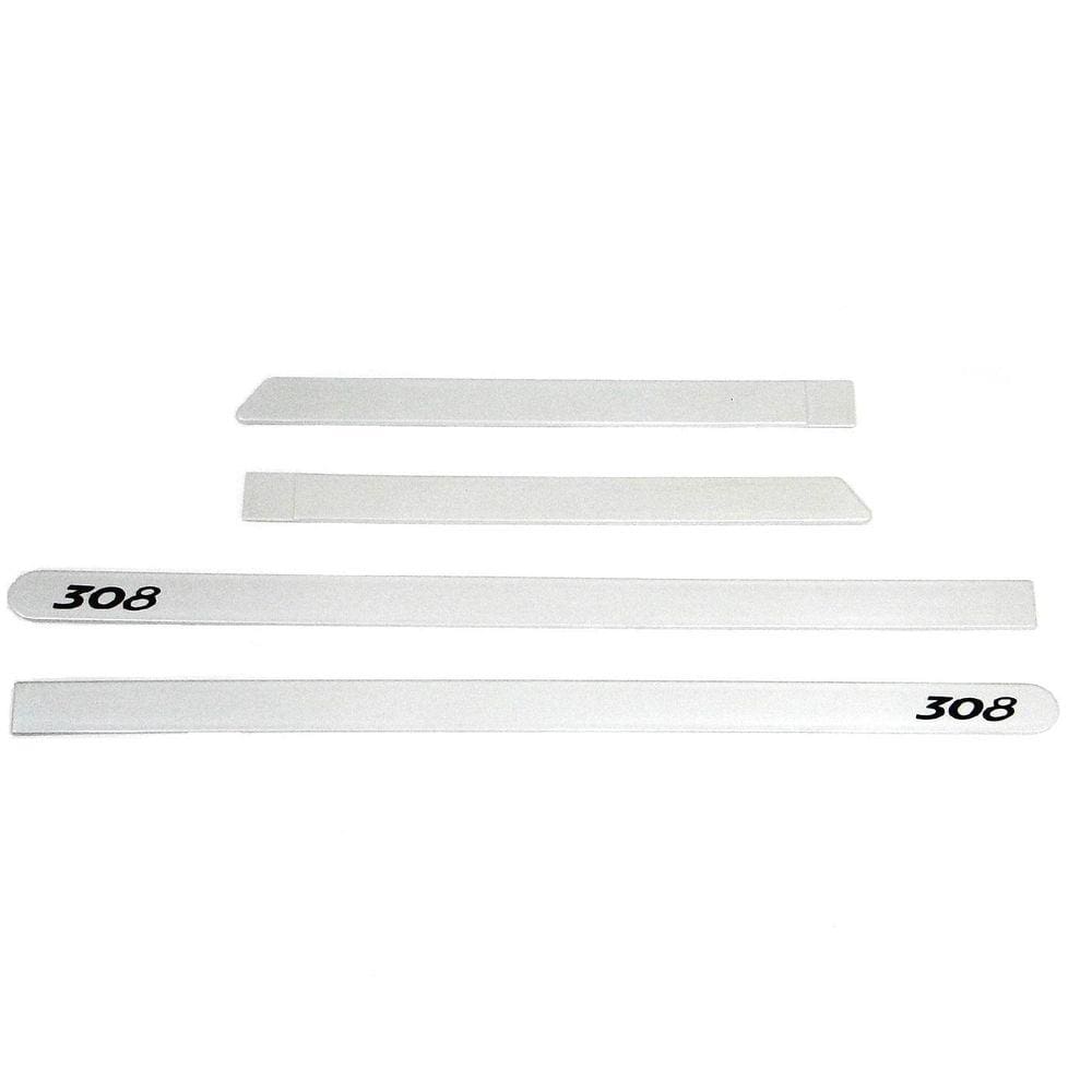 Jogo De Friso Lateral Pintado Branco Nacre 308