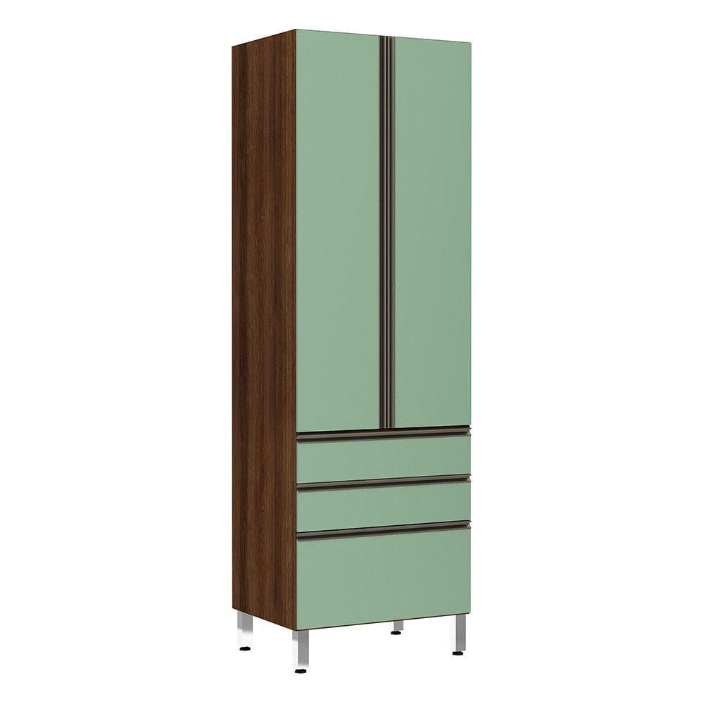 Paneleiro Torre 70cm 2 Portas 2 Gavetas 1 Gavetão Jade Luciane Móveis