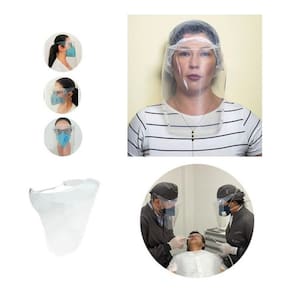 Máscara De Proteção Facial Com Elástico 3501 Face Shield Uni