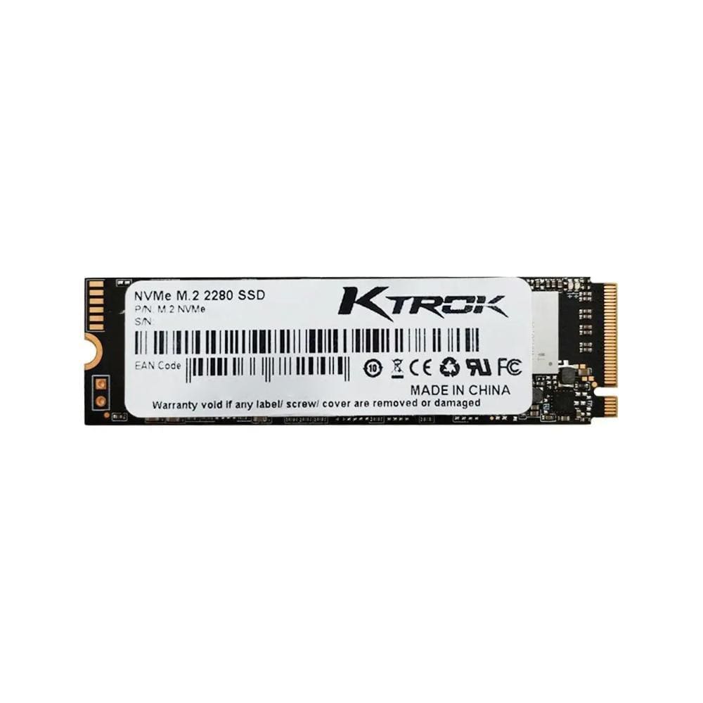 SSD M.2 1TB Ktrok - NVMe - Leitura: 1700MB/s - Gravação: 1400MB/s - KTROK NVME 1TB