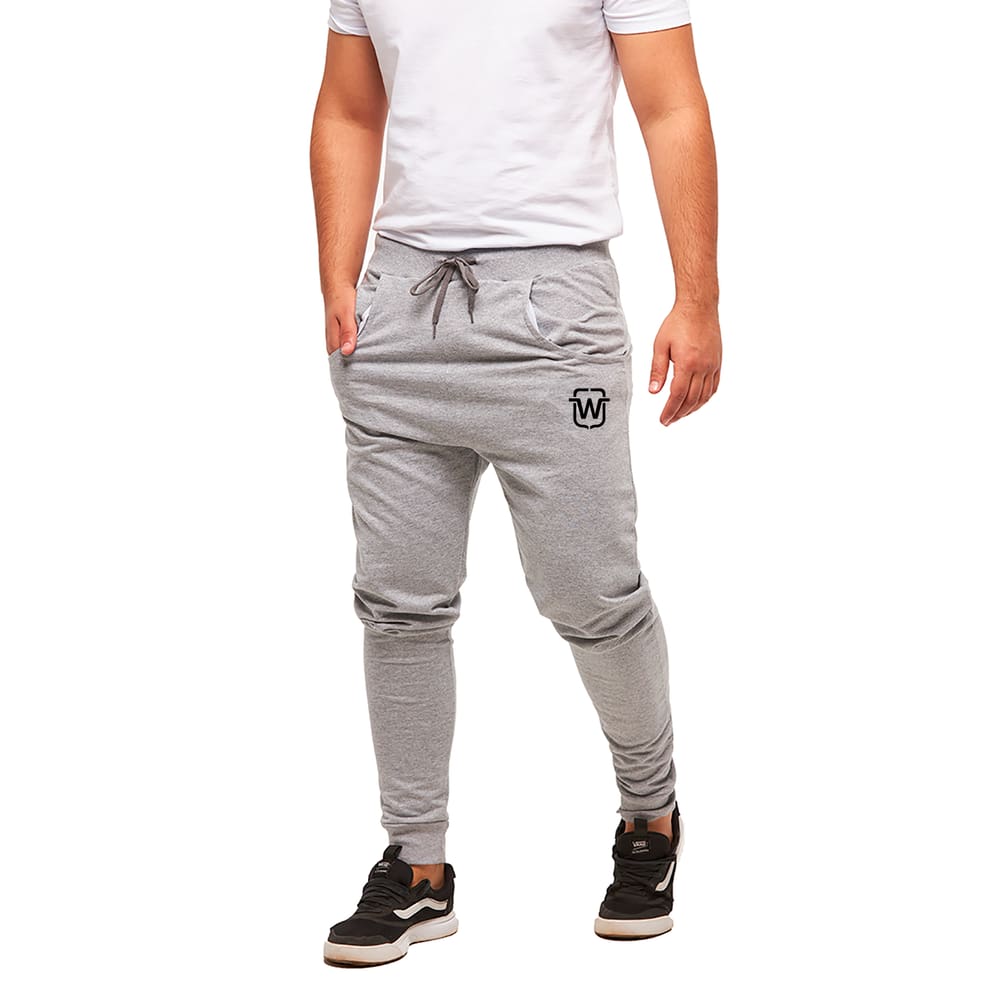 Calça De Moletom Wooks Masculina Slim Skinny Sport Luxo