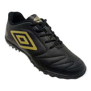 Chuteira Society Umbro Class 2.2 Jr Preto/Dourado