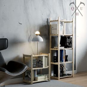 Duplo Organizador De Sala Para Decoração Moderno