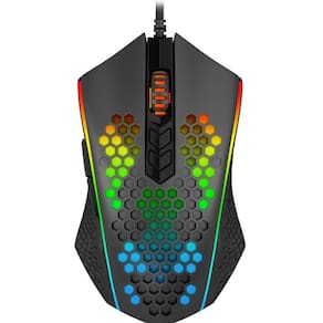 Mouse Gamer Redragon Memeanlion Honeycomb RGB 12400DPI M809-K Preto