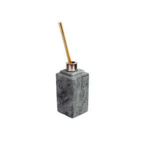 Difusor Vareta Essências Aromas Banheiro Ambiente Prata 7cm