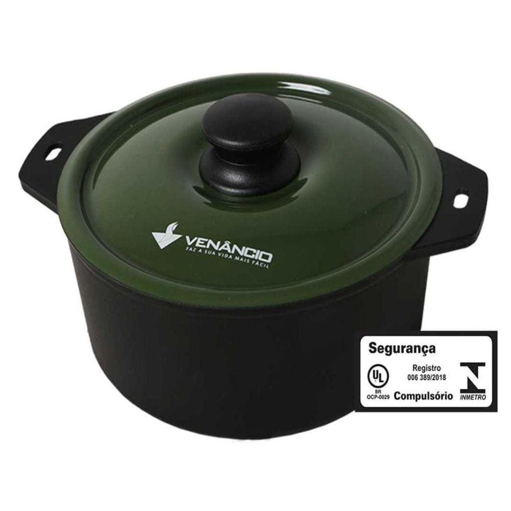 Panela De Ferro Verde 260x115 Venâncio