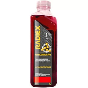 Aditivo Radiador Anticorrosivo 1 Unidade 1 Litro Vermelho