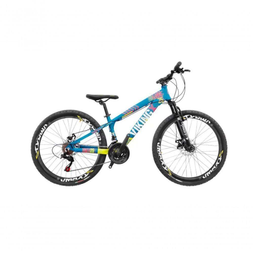 Bicicleta Viking Aro 26 Tuffx25/30 Vmaxx Freio A Disco 21V