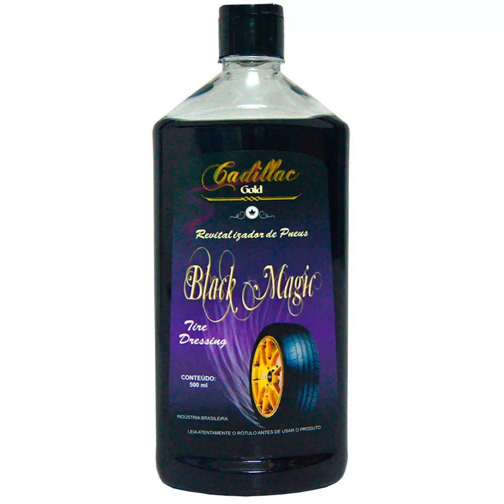 Revitalizador de Pneus Black Magic 500ML Cadillac