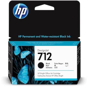 Cartucho HP 3ED70A nº712 Preto 38ml  HP