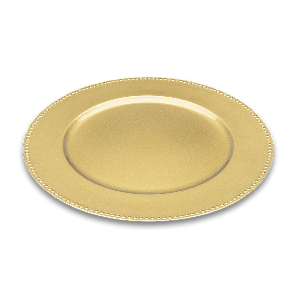 Sousplat Haus Concept Shine Ø33 cm Dourado