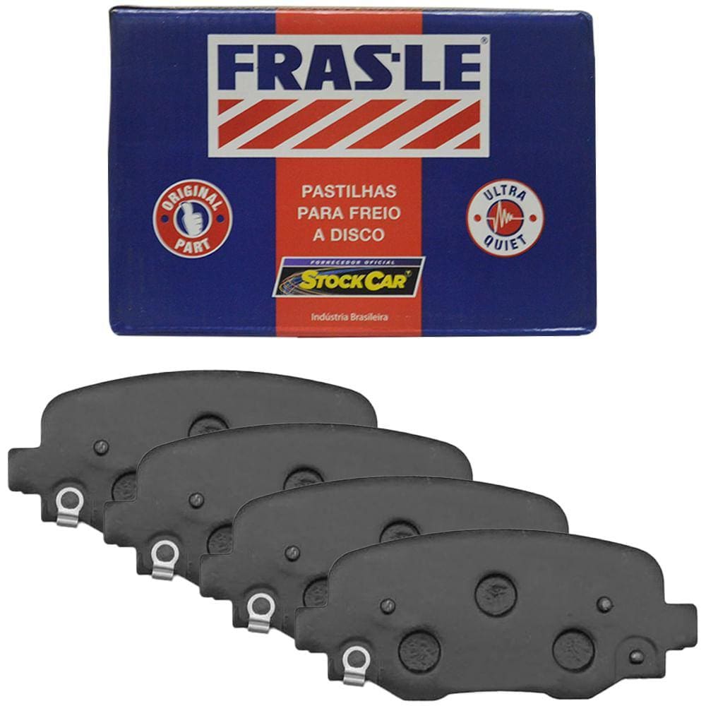 Kit Pastilha Freio Jeep Renegade Compass Traseira Fras-le