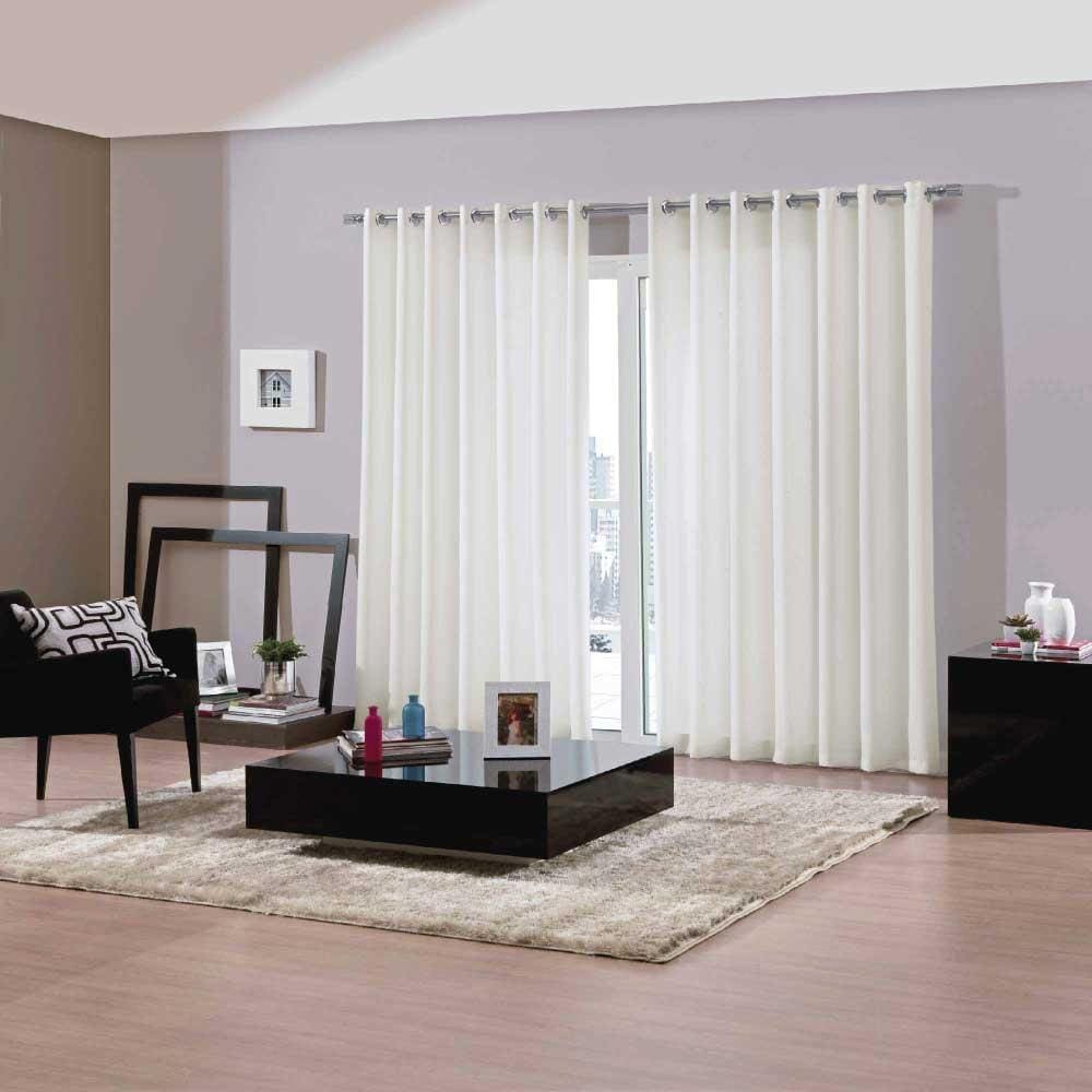 Cortina Pratika Blackout Bella Janela Sala 3,00m x 2,30m