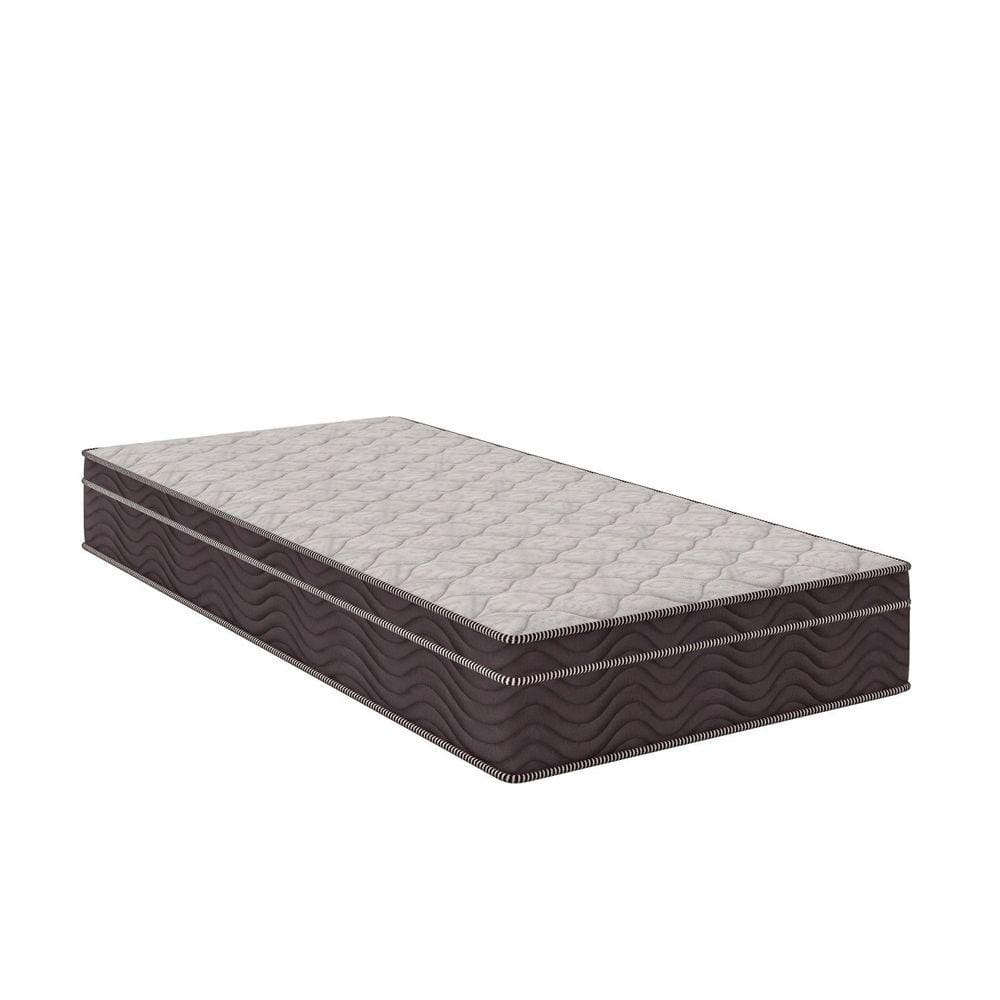 Colchão Solteiro Ortop D28 78x188x28cm Airtech 6.0 Ortobom Marrom/Branco