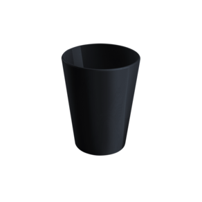 Copo Cônico Coza Casual 300 ml Preto