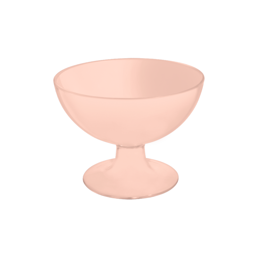 Taça Para Sobremesa Coza Cozy 150 ml Rosa Blush Transparente