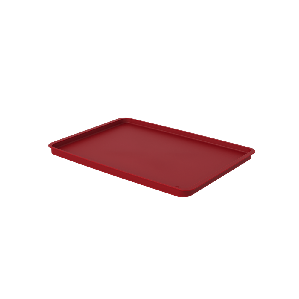 Bandeja Slim Coza Casual 34,6 x 24,5 x 1,5 cm Vermelho Bold