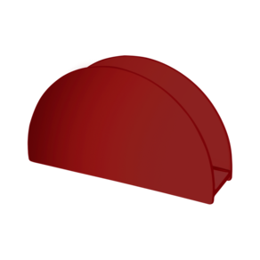 Porta Guardanapos Redondo Coza Cozy Vermelho Bold