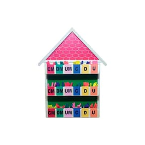 Brinquedos Educativos - Quadro Valor Real 90 Peças