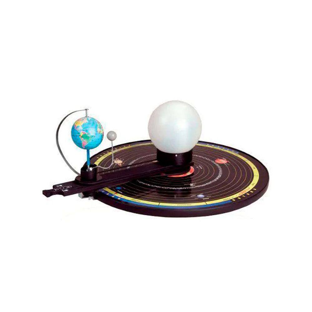 Brinquedos Educativos - Planetário em Madeira Com Polias