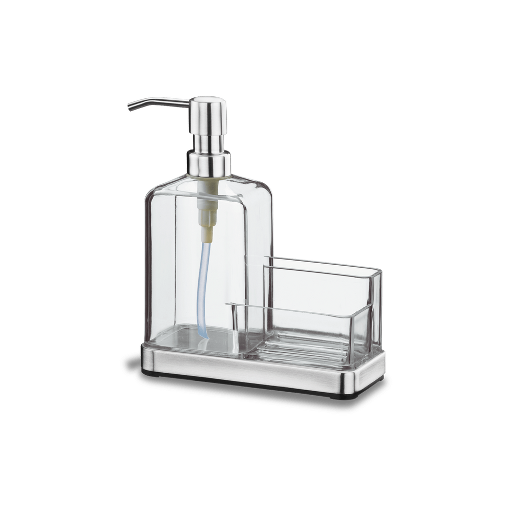Organizador Para Pia Brinox Elegance 19,5 x 16 x 7,5 cm Cristal