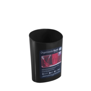 Escorredor De Talheres Coza Glass 11,7 x 8,1 x 16,2 cm Preto