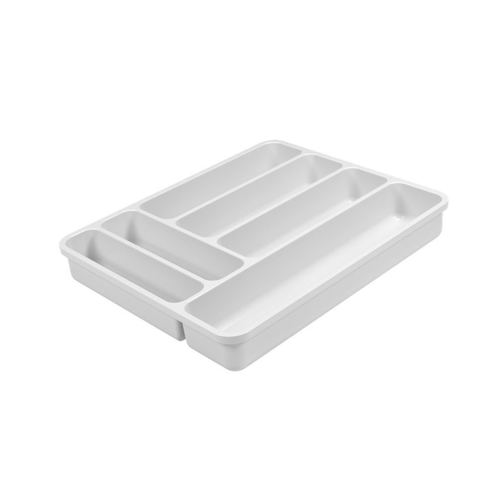 Organizador de Talheres Coza Perfect 36 x 30 x 5 cm Branco