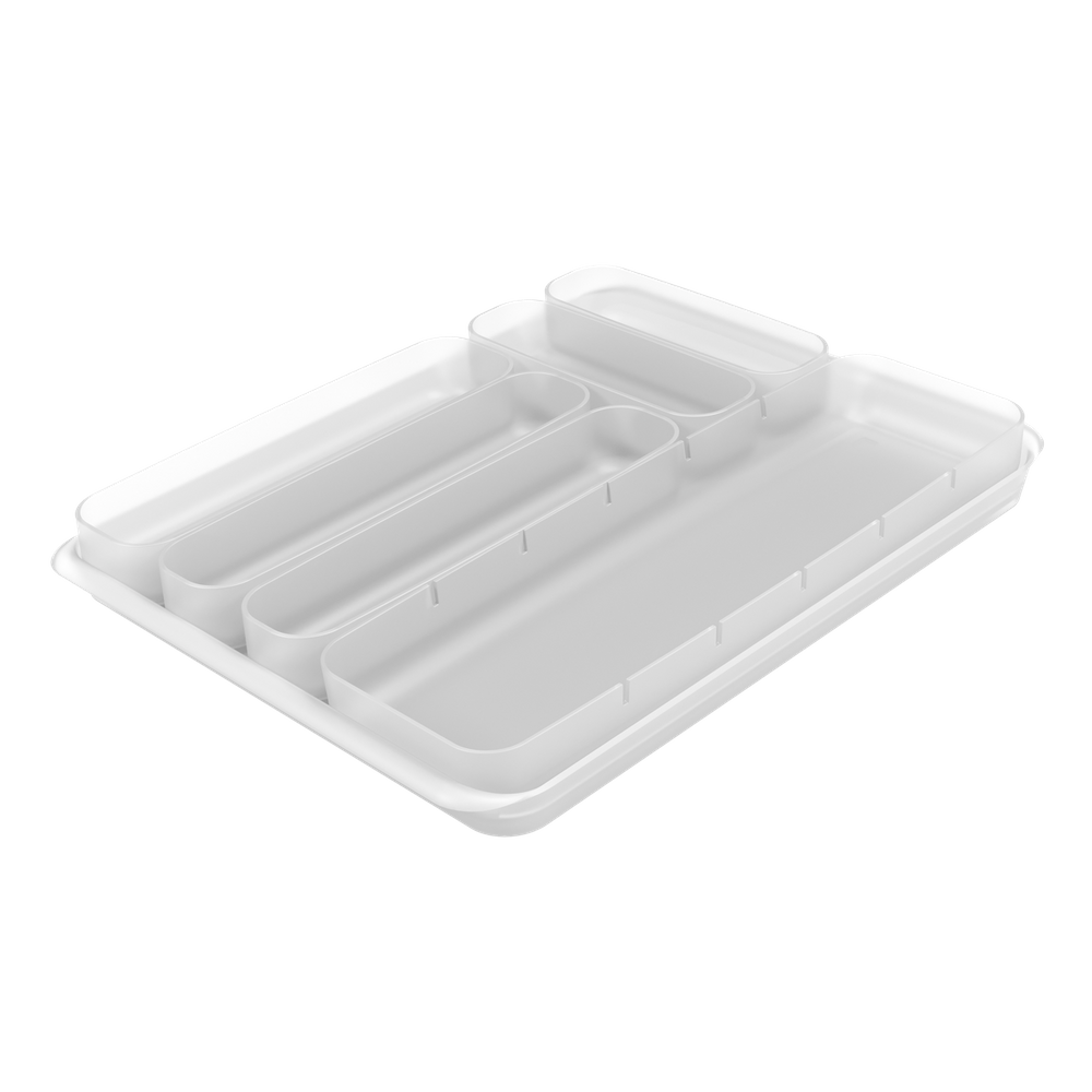 Organizador de Gavetas Coza Perfect 37 x 28,5 x 4,2 cm 7 peças Natural