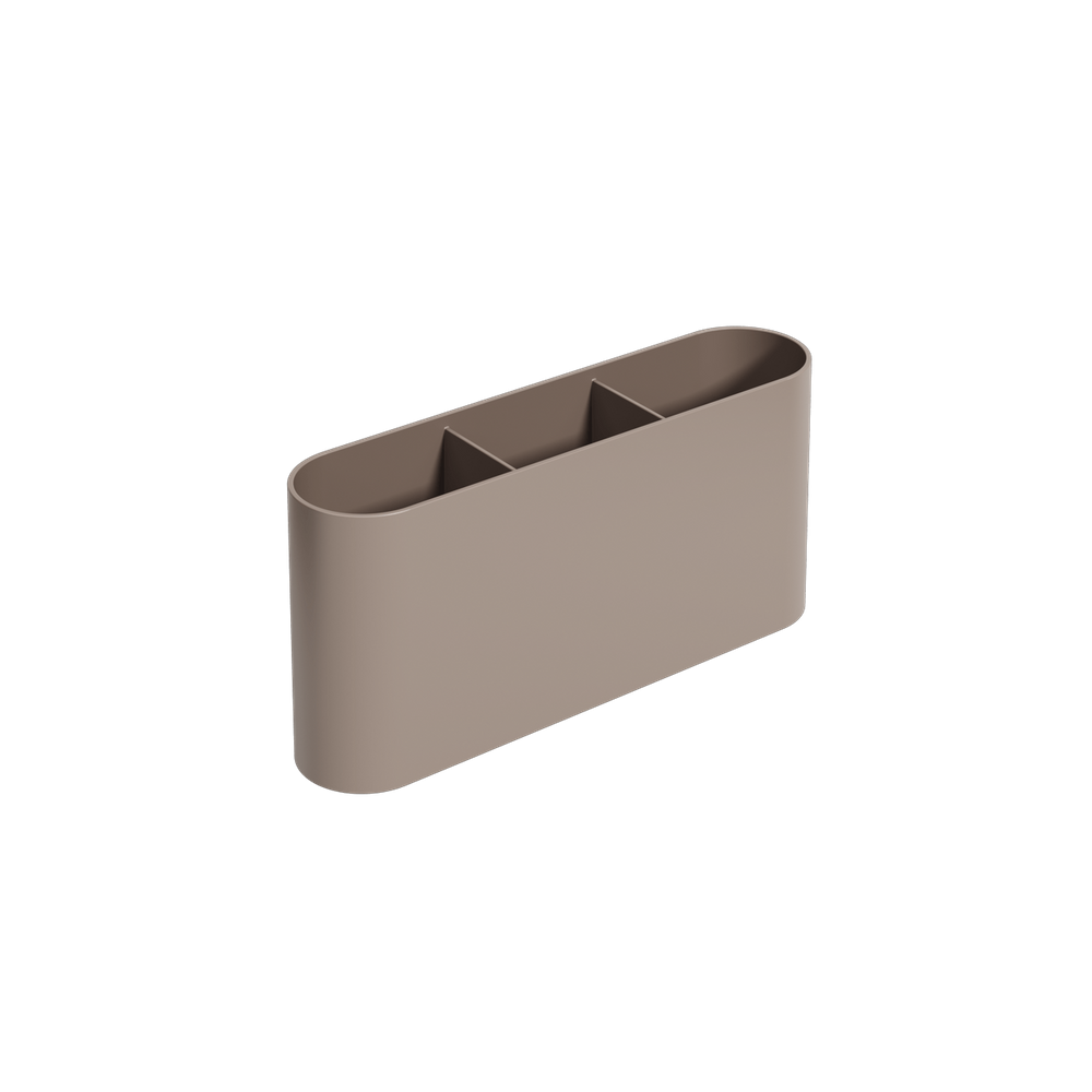 Escorredor De Talheres Coza Flat 6 x 23,5 x 10 cm Warm Gray