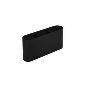 Escorredor De Talheres Coza Flat 6 x 23,5 x 10 cm Preto