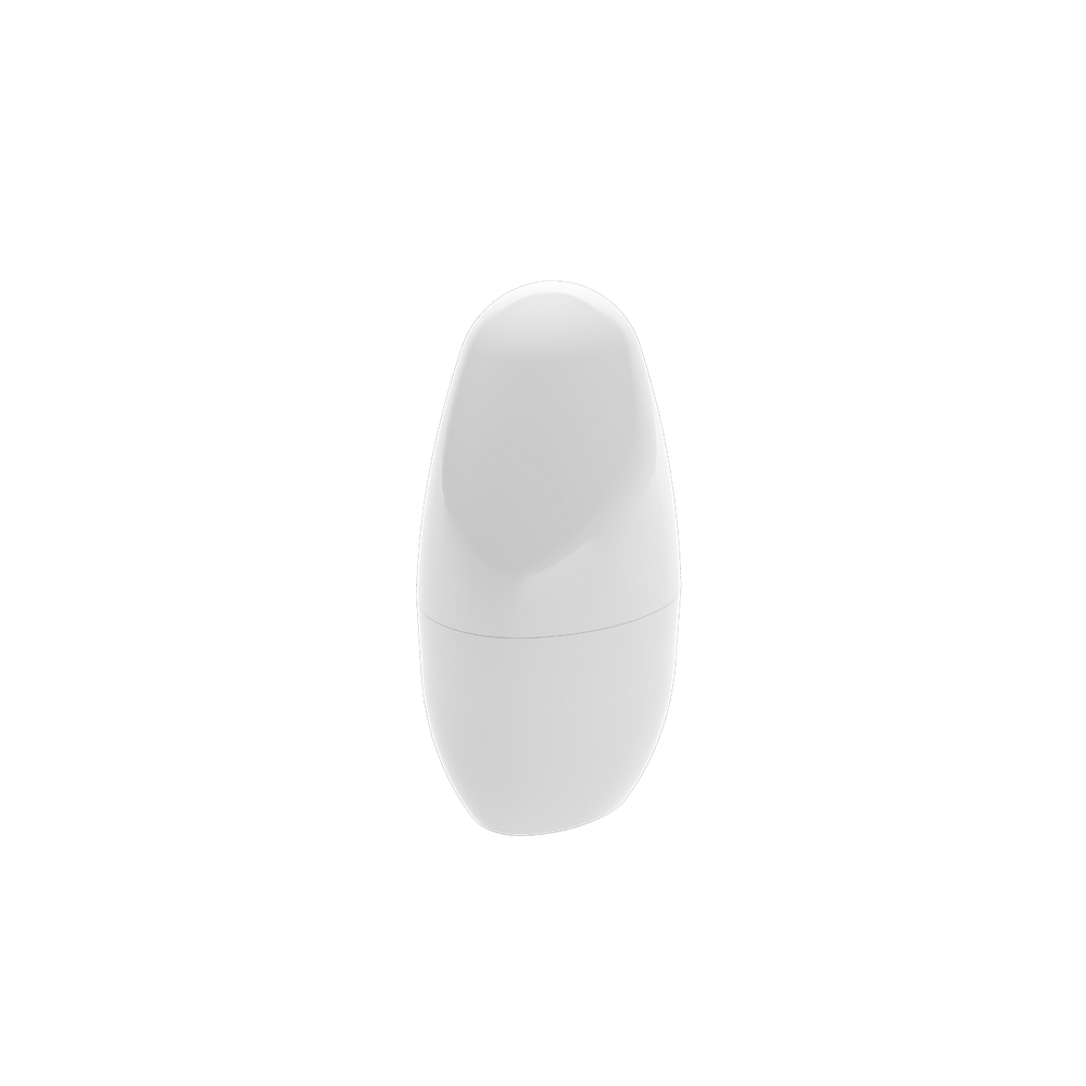 Porta Escova De Dente Com Tampa Coza Spoom 10,4 x 8,3 x 2,1 cm Branco