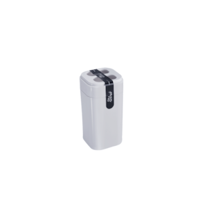 Porta Escova De Dente Coza Splash 6,5 x 6,5 x 12,7 cm Branco