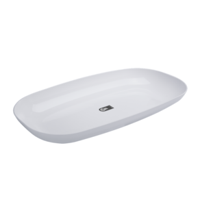 Travessa Retangular Grande Coza Essential 43,5 x 23,8 x 4,7 cm Branco