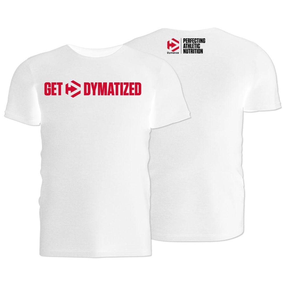 Camiseta Dry Fit - Dymatize (Tradicional - Branco G)