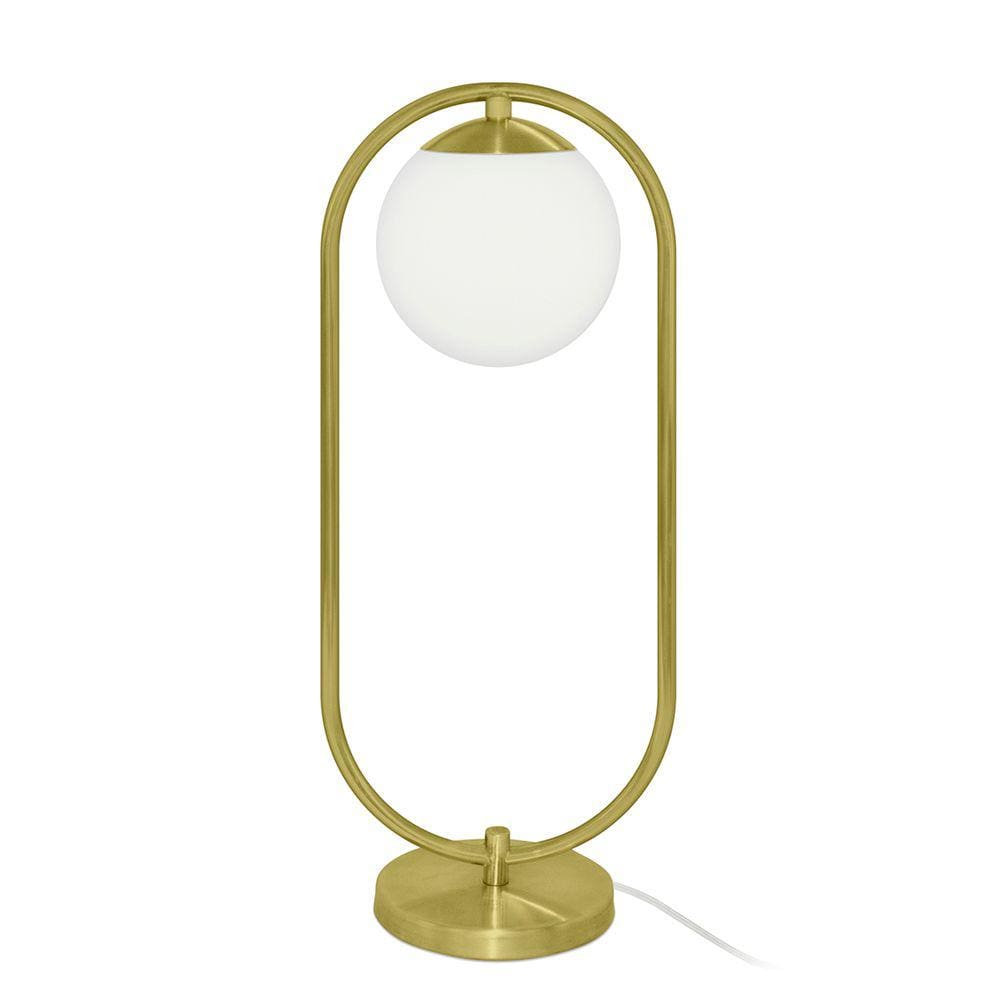 Luminaria de Mesa de Luxo TOUCH Moderna Aro Orby Dourado