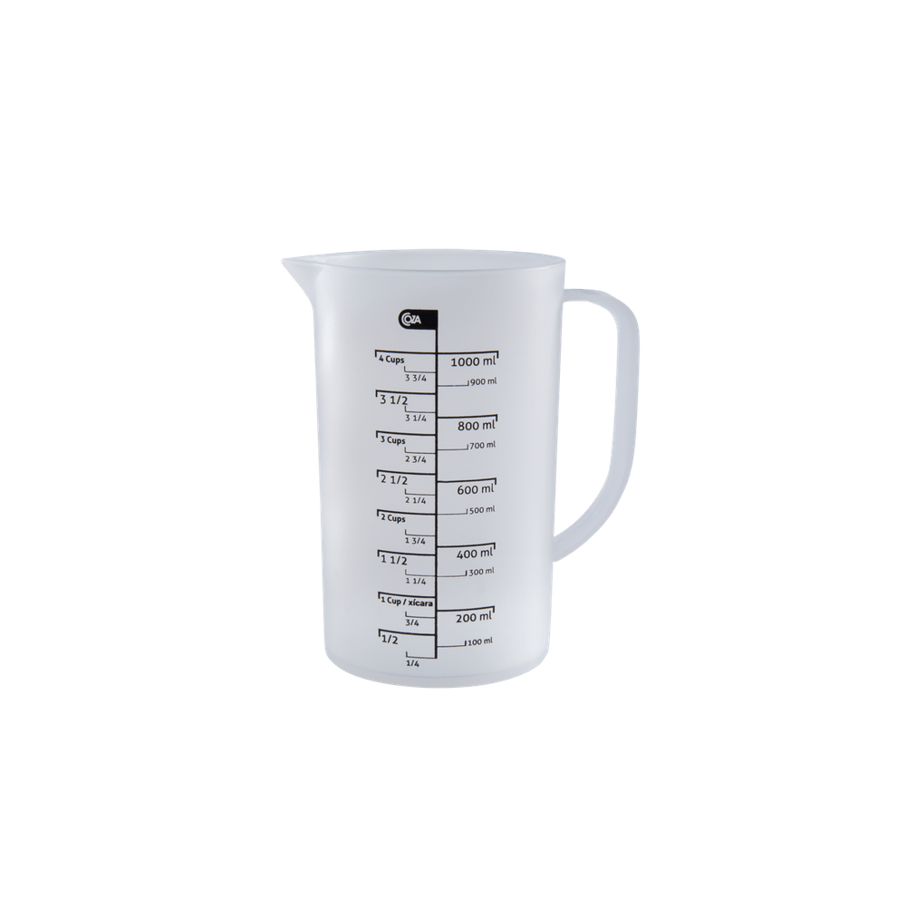 Jarra Medidora Coza Mix 1 Litro 15 x 10,7 x 17,9 cm Natural
