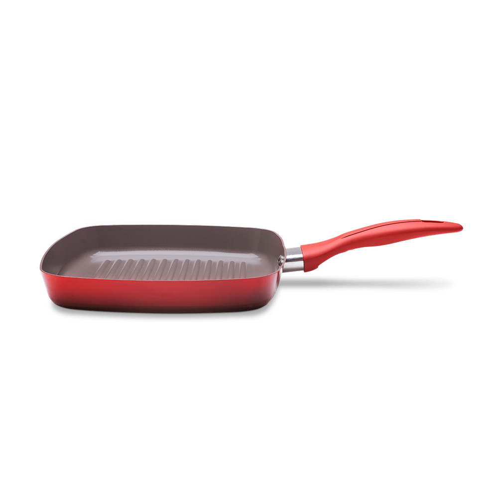 Grill Ceramic Life Brinox Easy 1,35 Litros 24 cm Vermelho