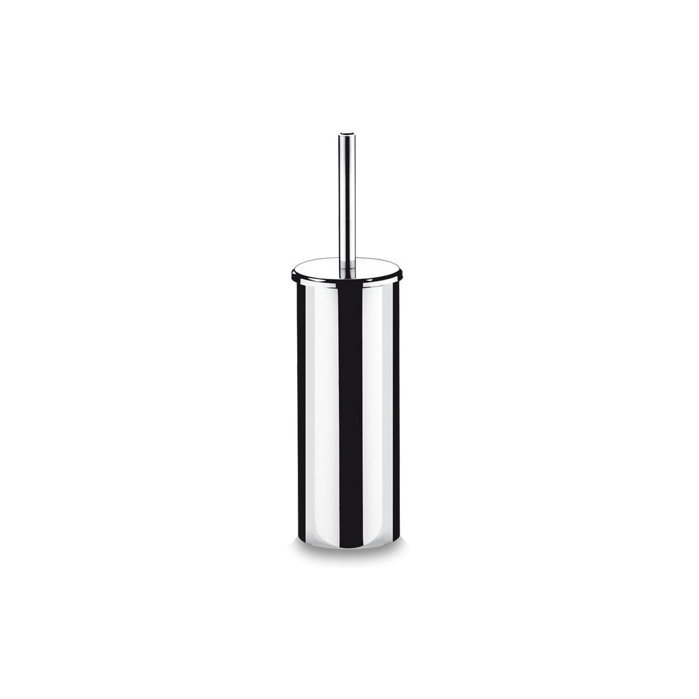Porta Escova Sanitária Brinox Decorline Banheiro Ø 10,5 x 39 cm Aço Inox