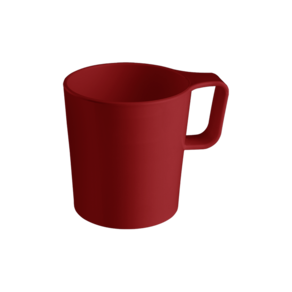 Caneca Empilhável Coza Casual 250 ml Vermelho Bold