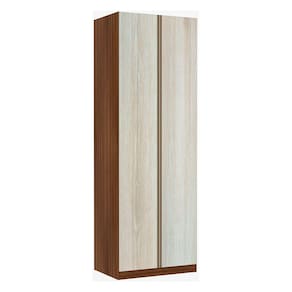 Guarda Roupa Solteiro 2 Portas 3 Gavetas 80 cm Prime Luciane Móveis