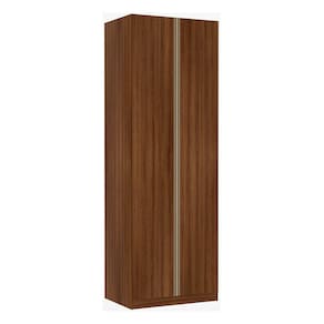 Guarda Roupa Solteiro 2 Portas 2 Cabideiros 80 cm Prime Luciane Móveis